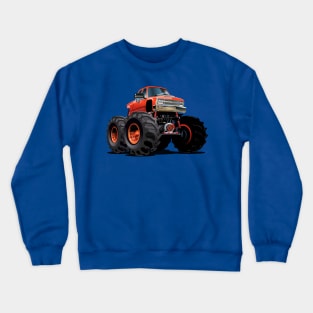 Cartoon monster truck Crewneck Sweatshirt